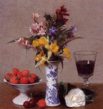 ベソタルの静物画の花の画家 アンリ・ファンタン・ラトゥール Oil Paintings